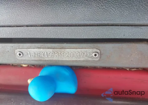 1995 Jeep Wrangler / Yj S/Rio Grande z USA, uszkodzony, nr VIN 1J4FY19P3SP200397